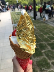 980円の「金箔ソフト」片手に新しい名古屋へ! ~名古屋城&金シャチ横丁~