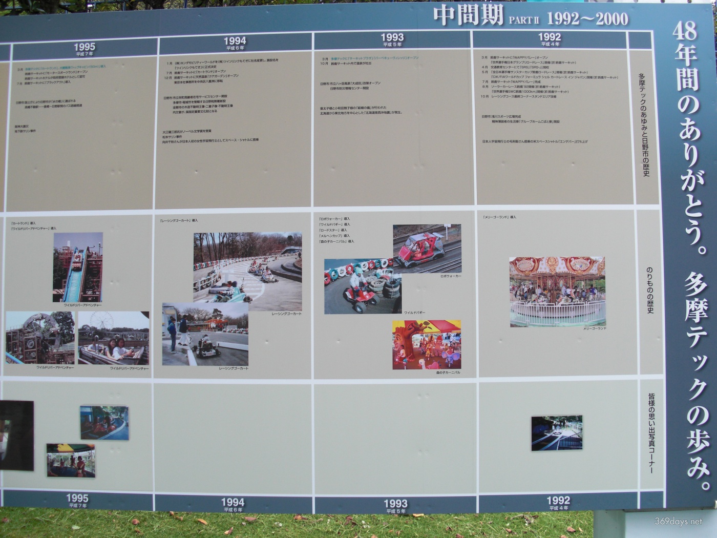 多摩テック（2009年閉園）の昔の写真 | 遊園地＆おでかけスポット紹介