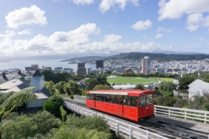 ニュージーランド旅行記(その13)ウェリントンのケーブルカーに乗車&オークランド スカイタワー登頂