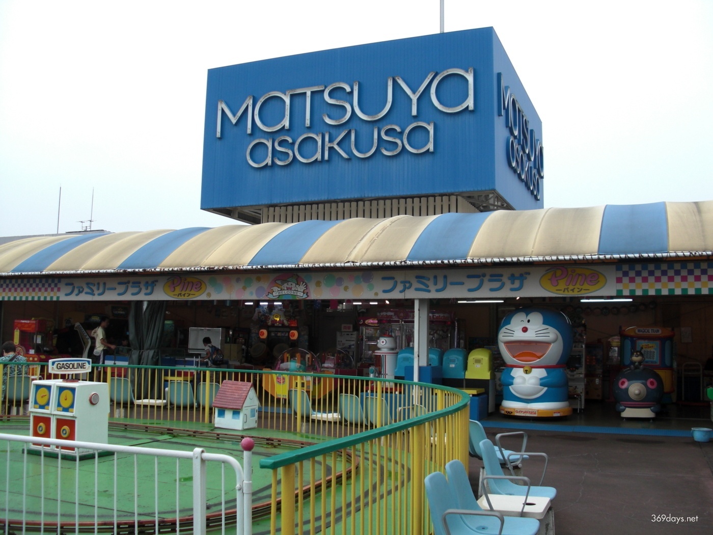 懐かし写真館その3】浅草松屋屋上遊園地～日本最古の屋上遊園地