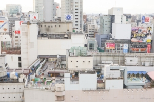 東急百貨店東横店の屋上